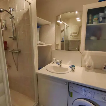 Charmant T2 Climatise Avec Terrasse, Piscine, Tennis Et Parking, Proche Plage Et Wi-fi Inclus - Fr-1-607-166 Apartamento *