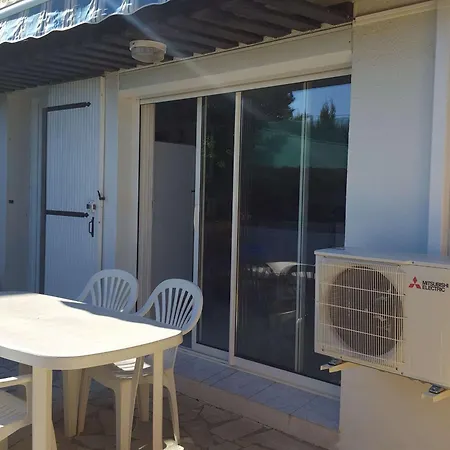 Charmant T2 Climatise Avec Terrasse, Piscine, Tennis Et Parking, Proche Plage Et Wi-fi Inclus - Fr-1-607-166 아그
